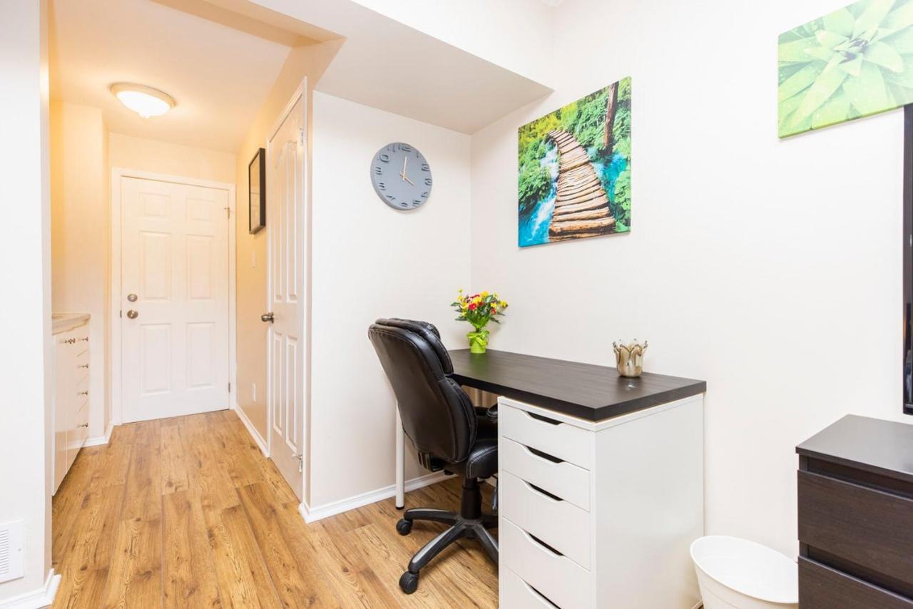 Modern Studio w King Bed - Central Ottawa Esterno foto